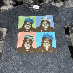 Notorious B.I.G. Acid Wash T-Shirt